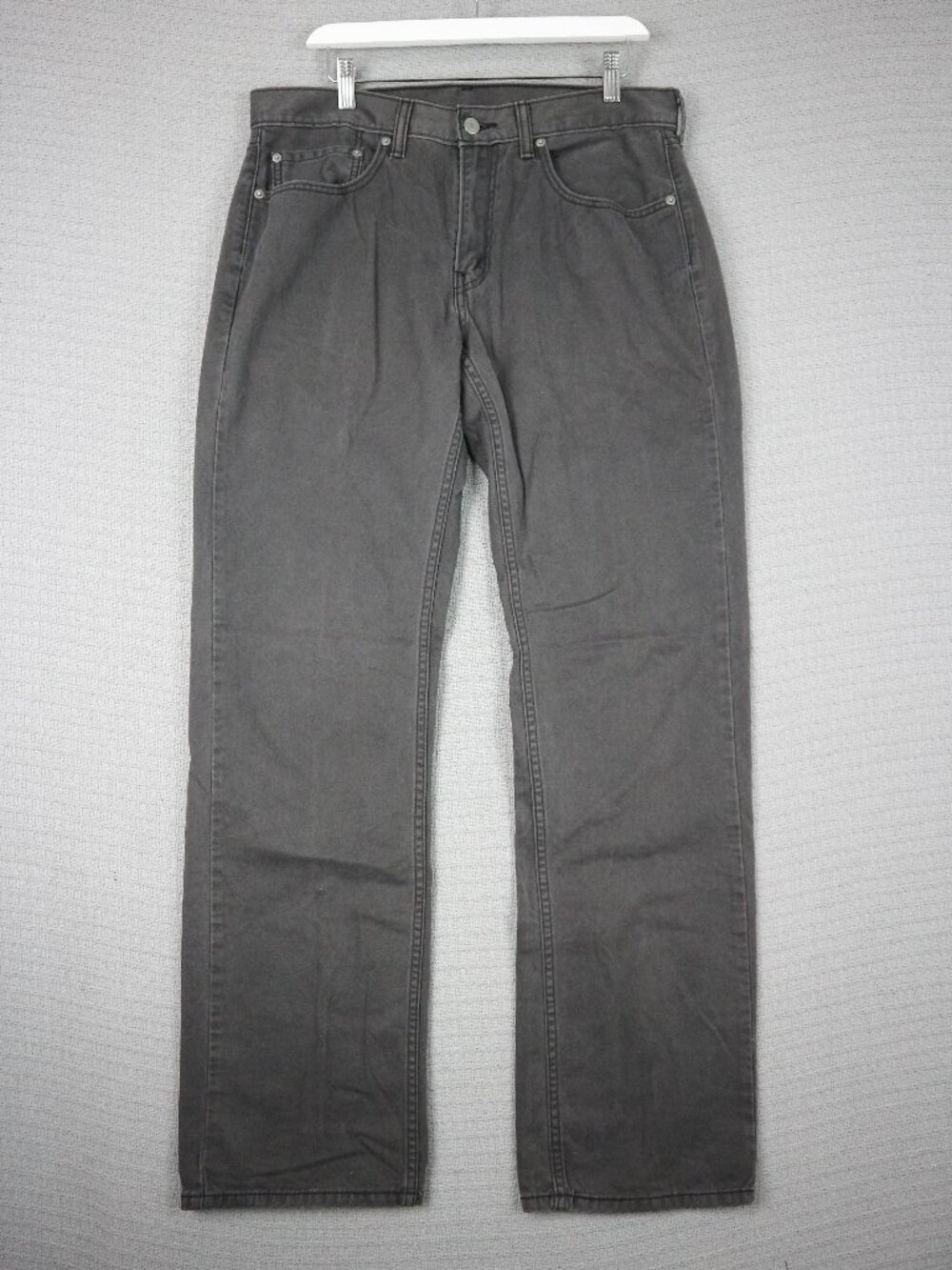 Levi's 559 Relaxed Straight Fit Pants Mens 33x34 (fits 34x32) Grey